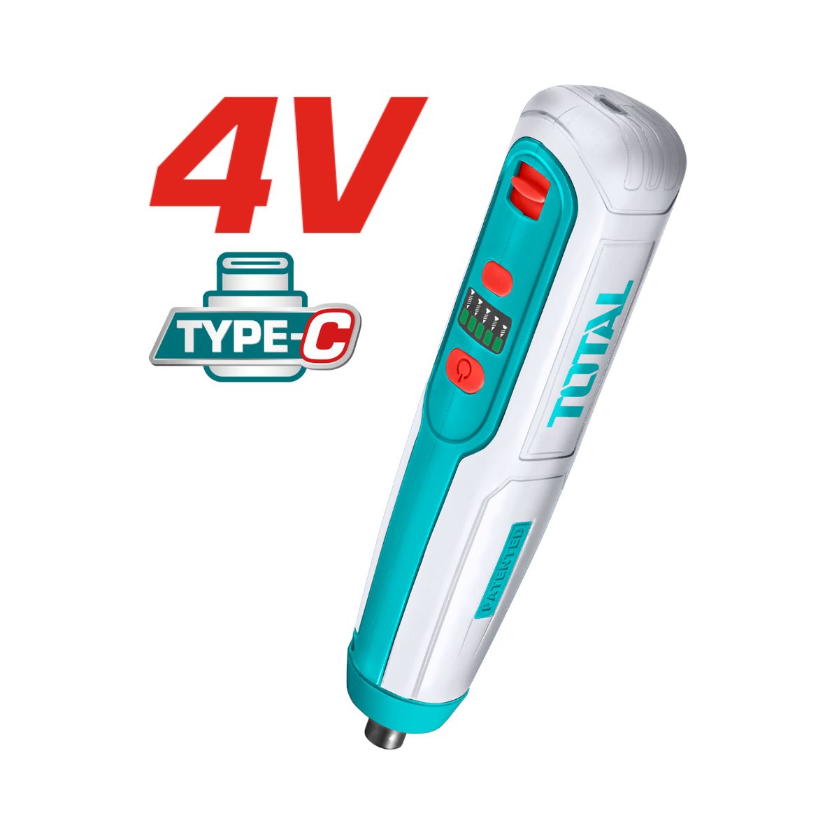 TOTAL TOOLS - Destornillador Inalámbrico 4V 5Nm Total