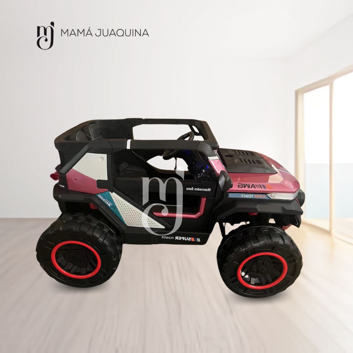 SUPER - Carro Todoterreno a Batería «LAURIEN» con Luces Led Red