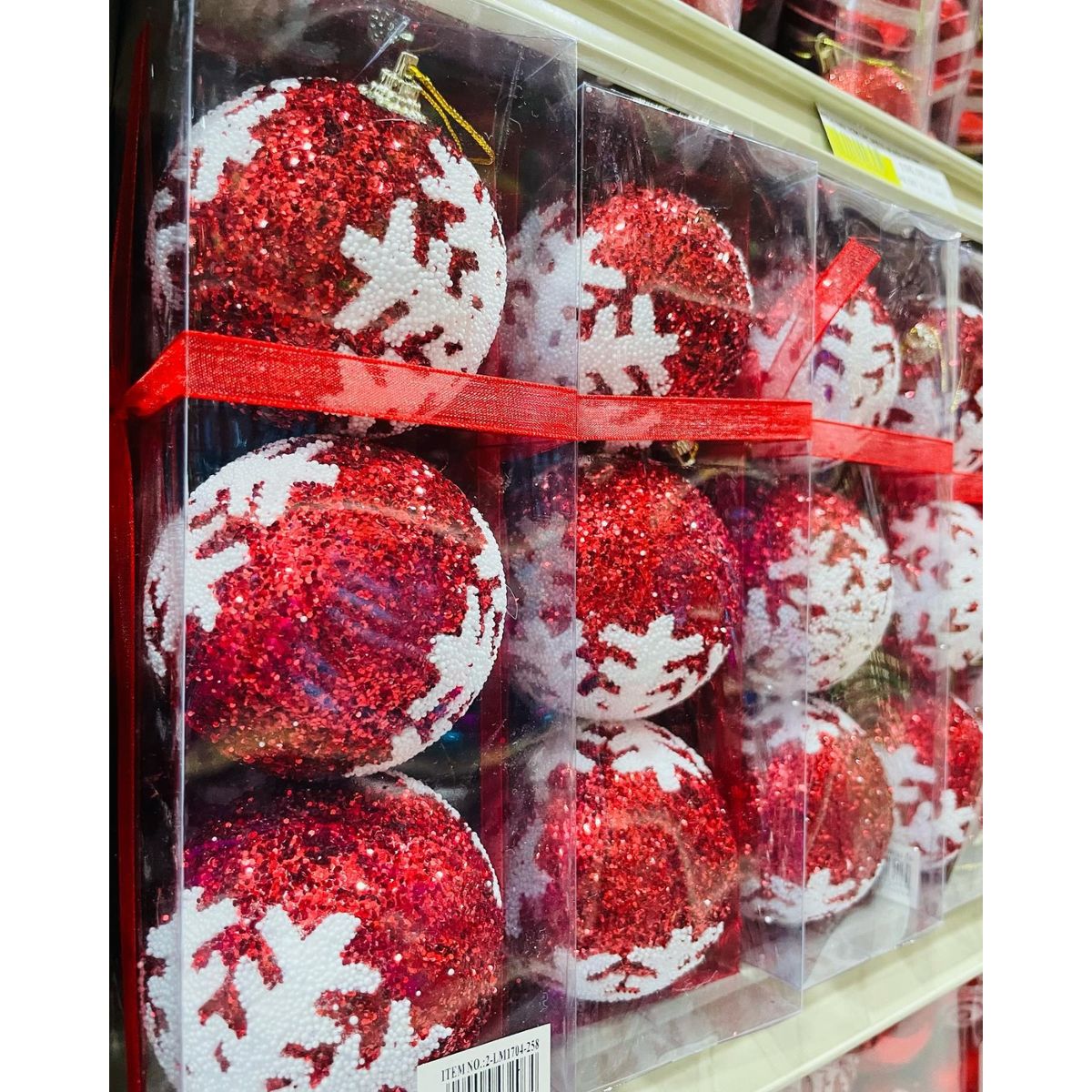 GENERICO - SET X3 BOLAS COPO DE NIEVE