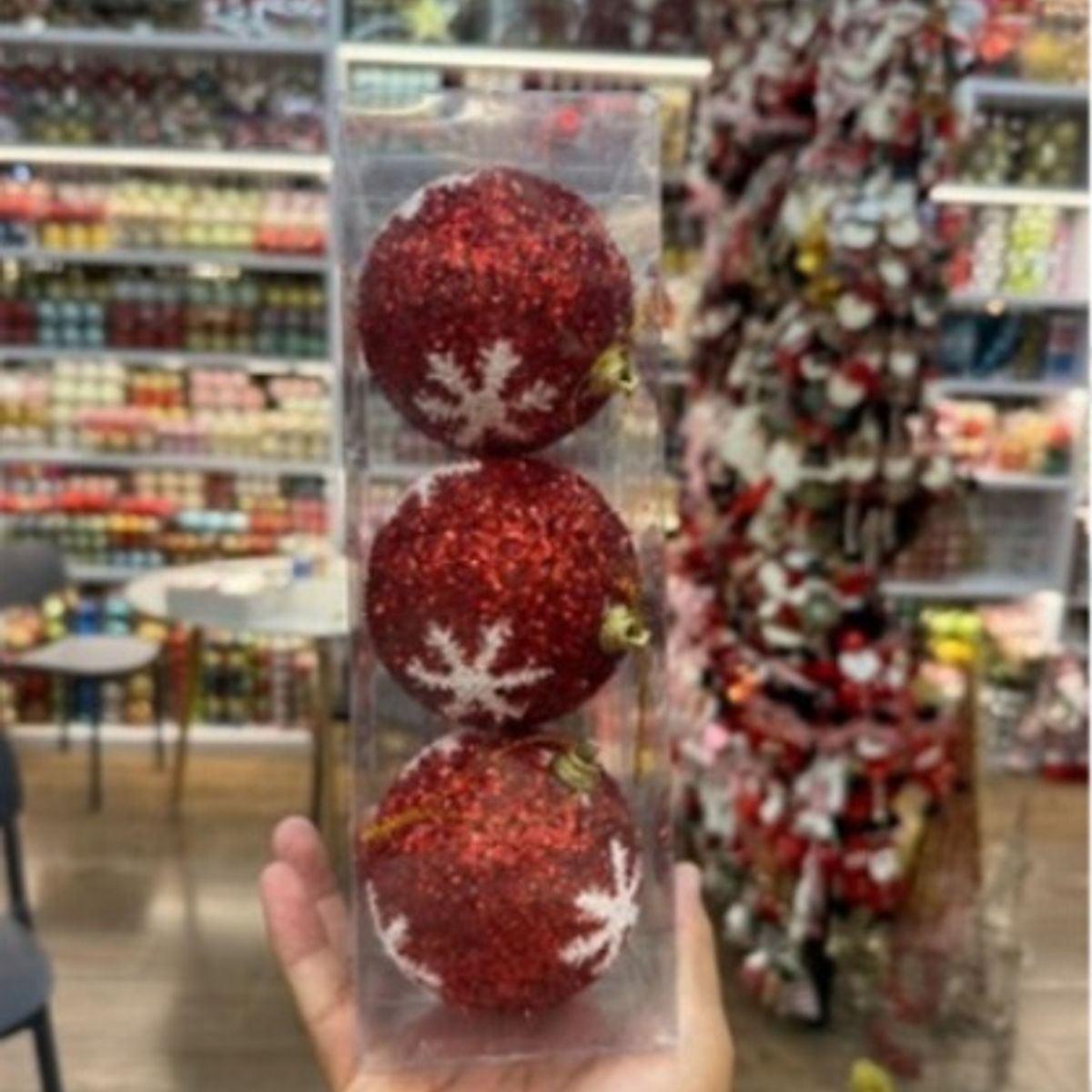 GENERICO - SET X3 BOLAS COPO DE NIEVE