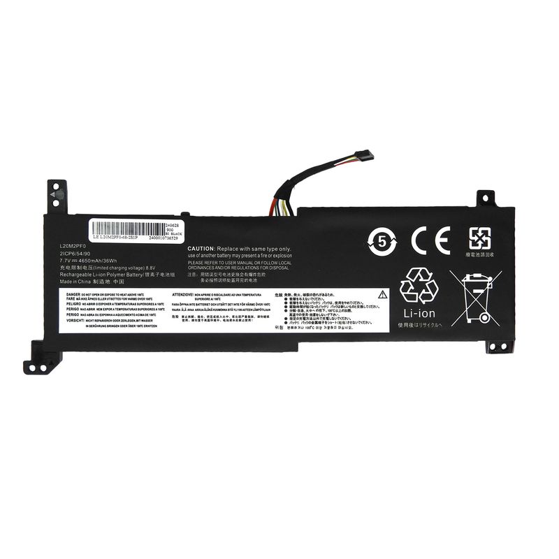 GENERICO - BATERIA PARA LENOVO L20M2PF0 L20C2PF0 38Wh 768V 2 CELDAS 3-14ITL6