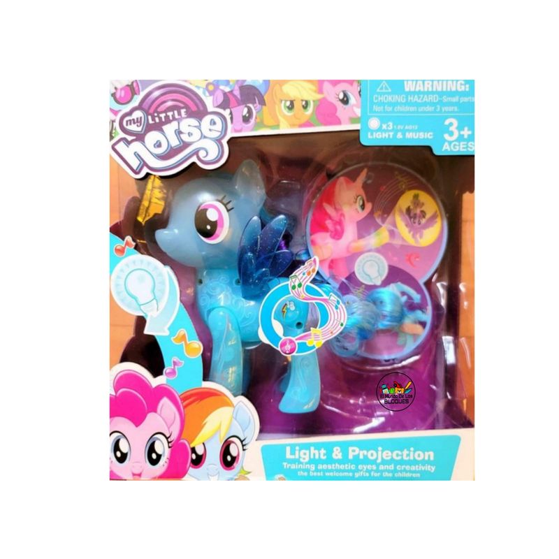 MY LITTLE PONY - PONY CON PROYECTOR MUSICAL CELESTE