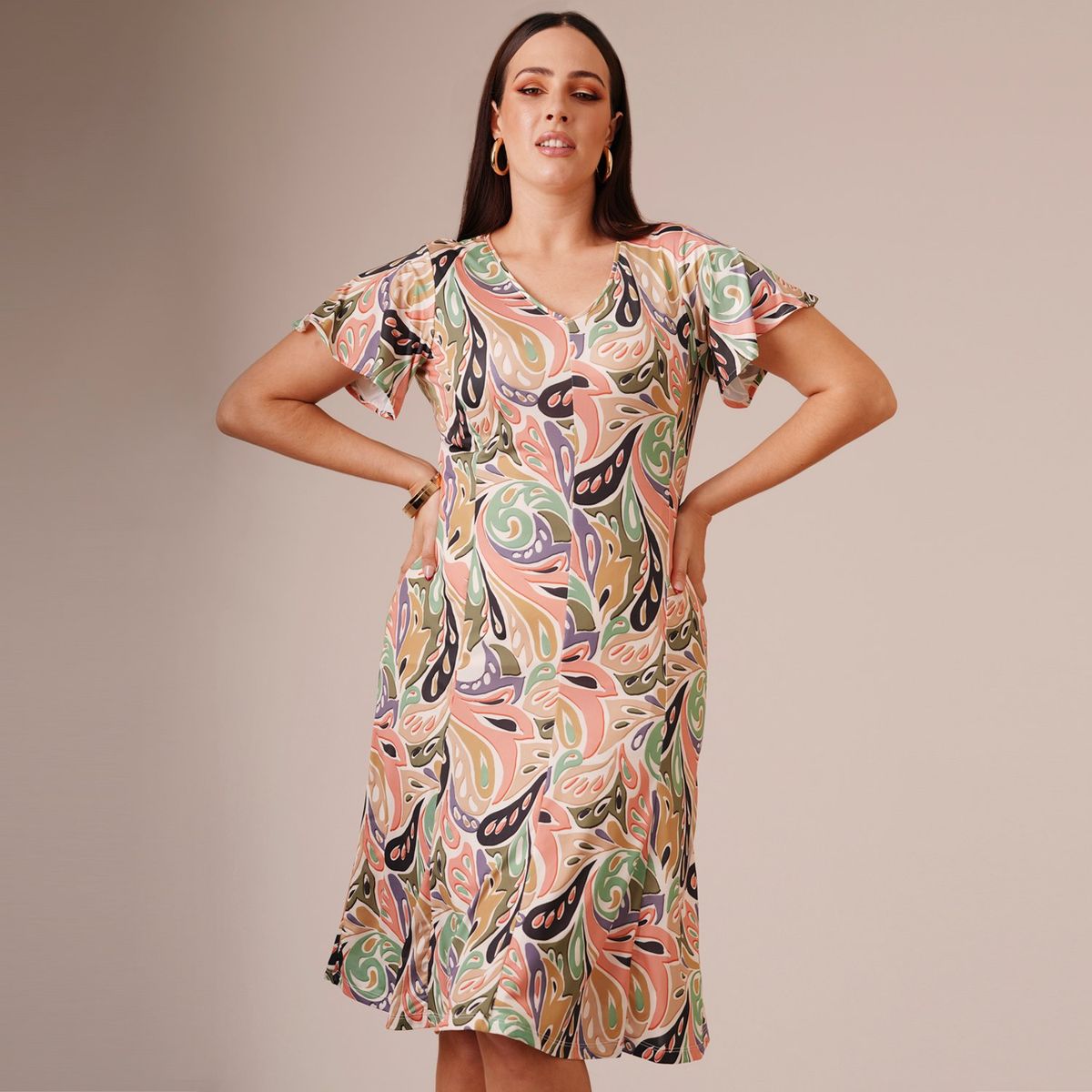 MAE ALCOTT - VESTIDO ETHEL MAE ALCOTTT