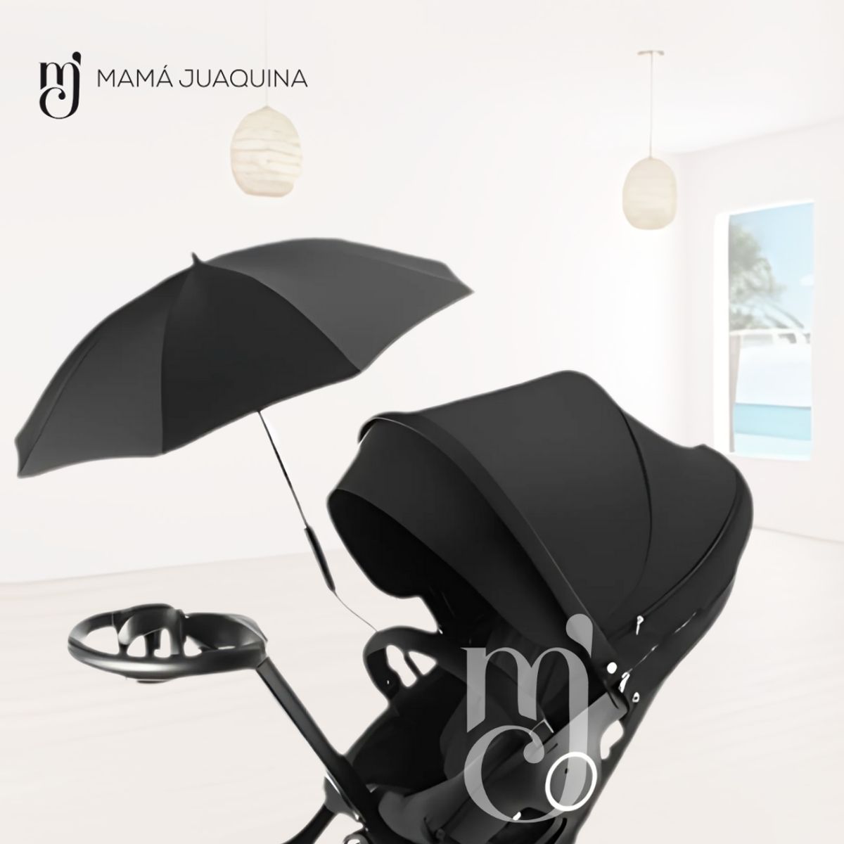 BABY - Coche Multifuncional Travel System 5 en 1 «CHASTAIN» Black