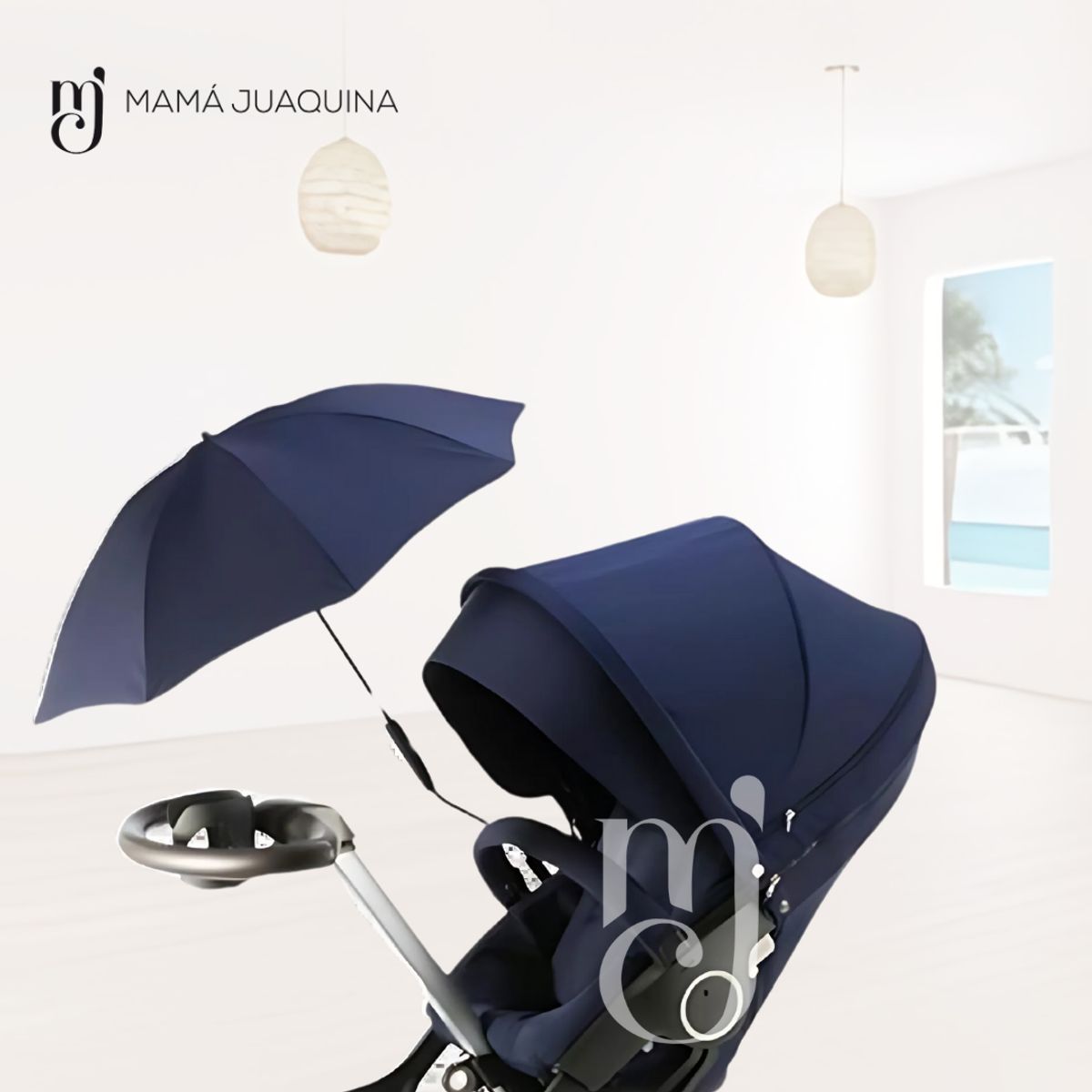 BABY - Coche Multifuncional Travel System 5 en 1 «CHASTAIN» Blue