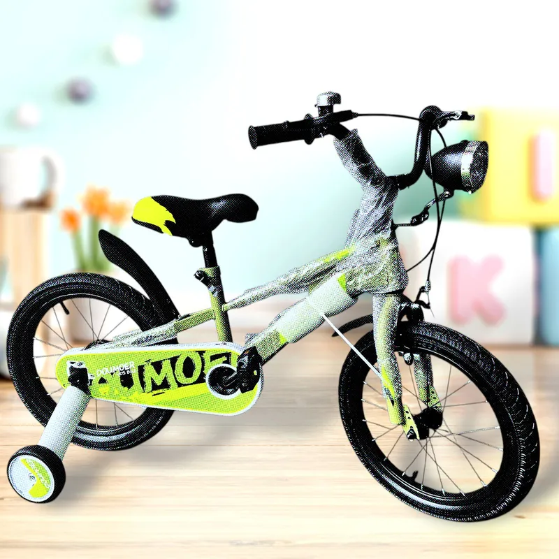 GENERICO - Bicicleta Color Verde  Claro Aro 16