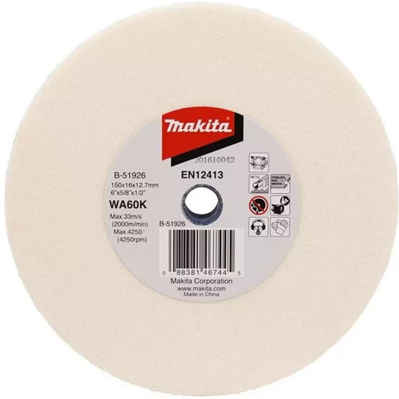 MAKITA - Piedra para esmeril de banco para Grano 60 GB602