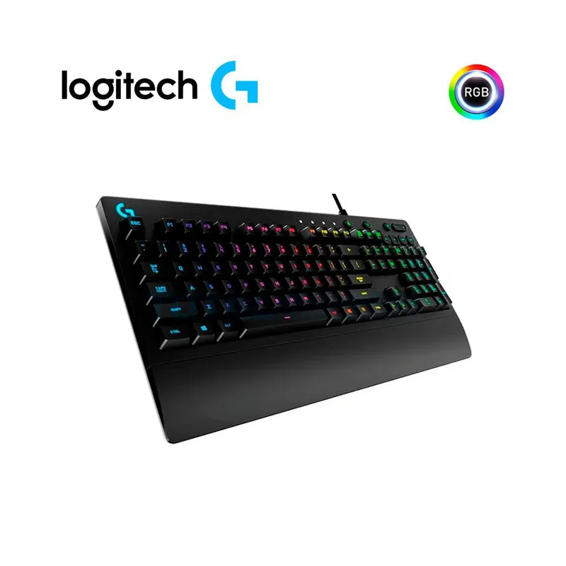 LOGITECH - TECLADO LOGITECH G G213 PRODIGY RGB GAMING 920-008084 NEGRO