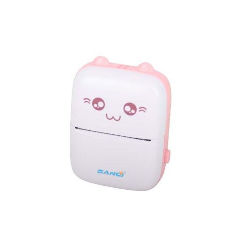 GENERICO - Mini impresora portátil gatito térmica con bluetooth marca Sanci