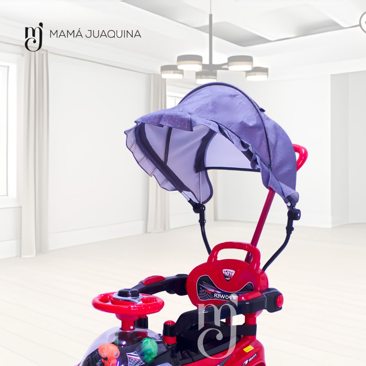 Baby - Correpasillo Didáctico «TOKUNBO» con Guiador Red