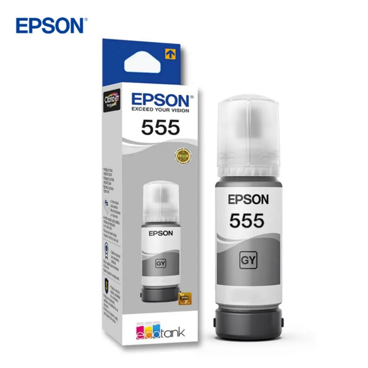 EPSON - Tinta Epson T555 Gris T555520 - 70ml