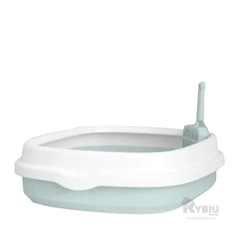 RYBIU IMPORT - Litera Abierta Pet Fuerte con Pala Celeste Y+Regalo Agendita