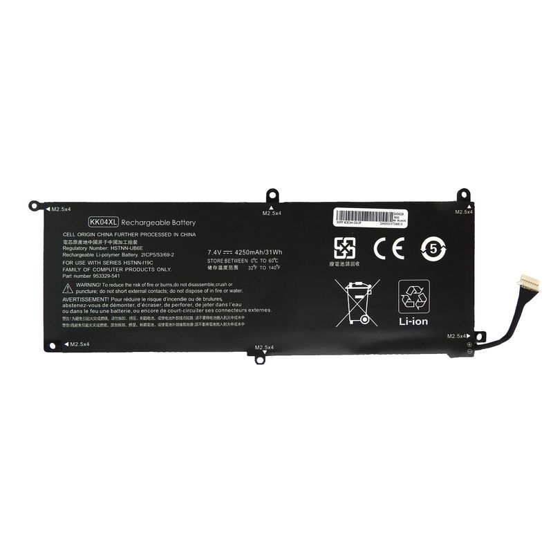 GENERICO - BATERIA PARA HP KK04XL 29Wh 74V 4 CELDAS HSTNN-IB6E