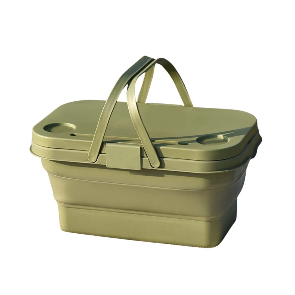 INSPIRA - Cesta de Almacenamiento Plegable 3 en 1 para Picnic