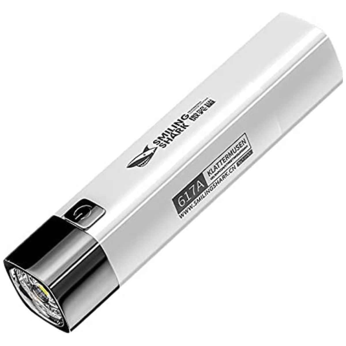 GENERICO - Linterna Led Táctica G3 Ultrabrillante Portátil + Power Bank