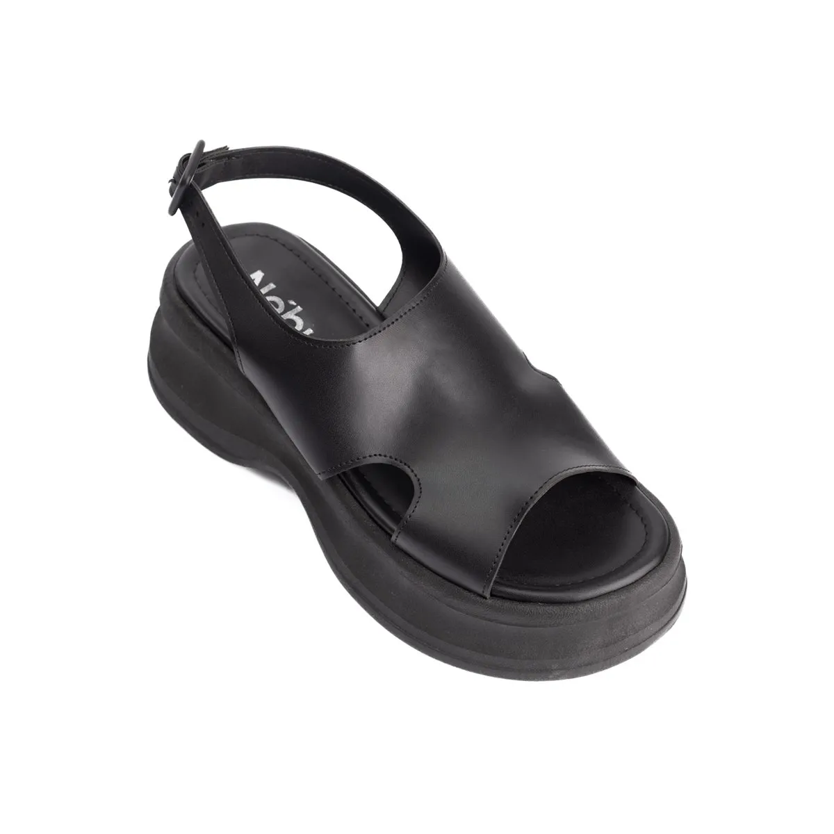 NEBULA - Sandalia Rebek - Nébula - Negro