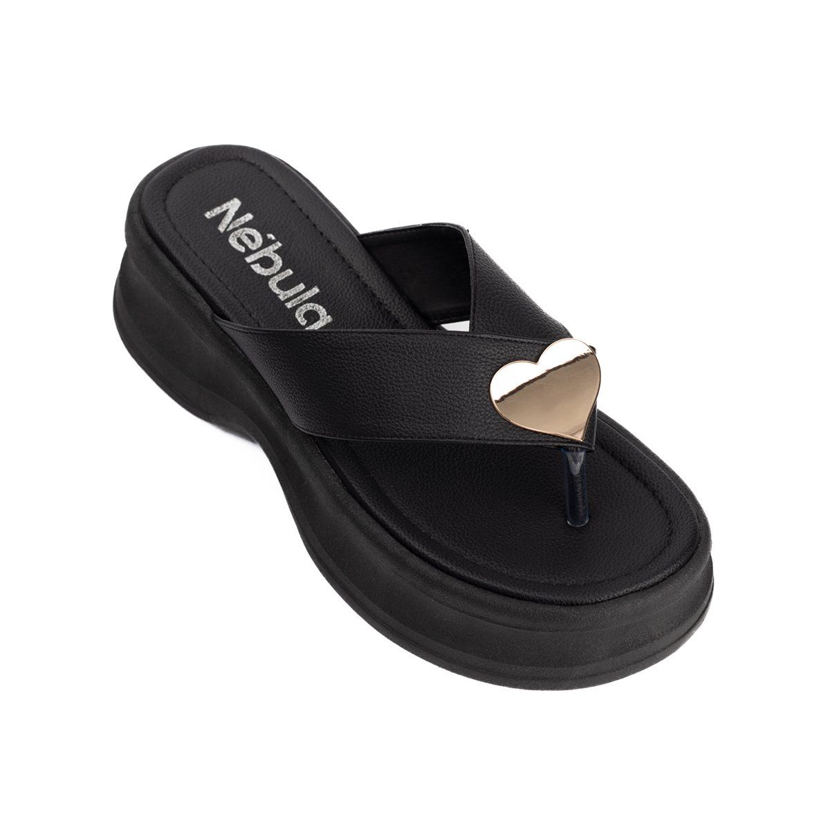 NEBULA - Sandalia Verne - Nébula - Negro