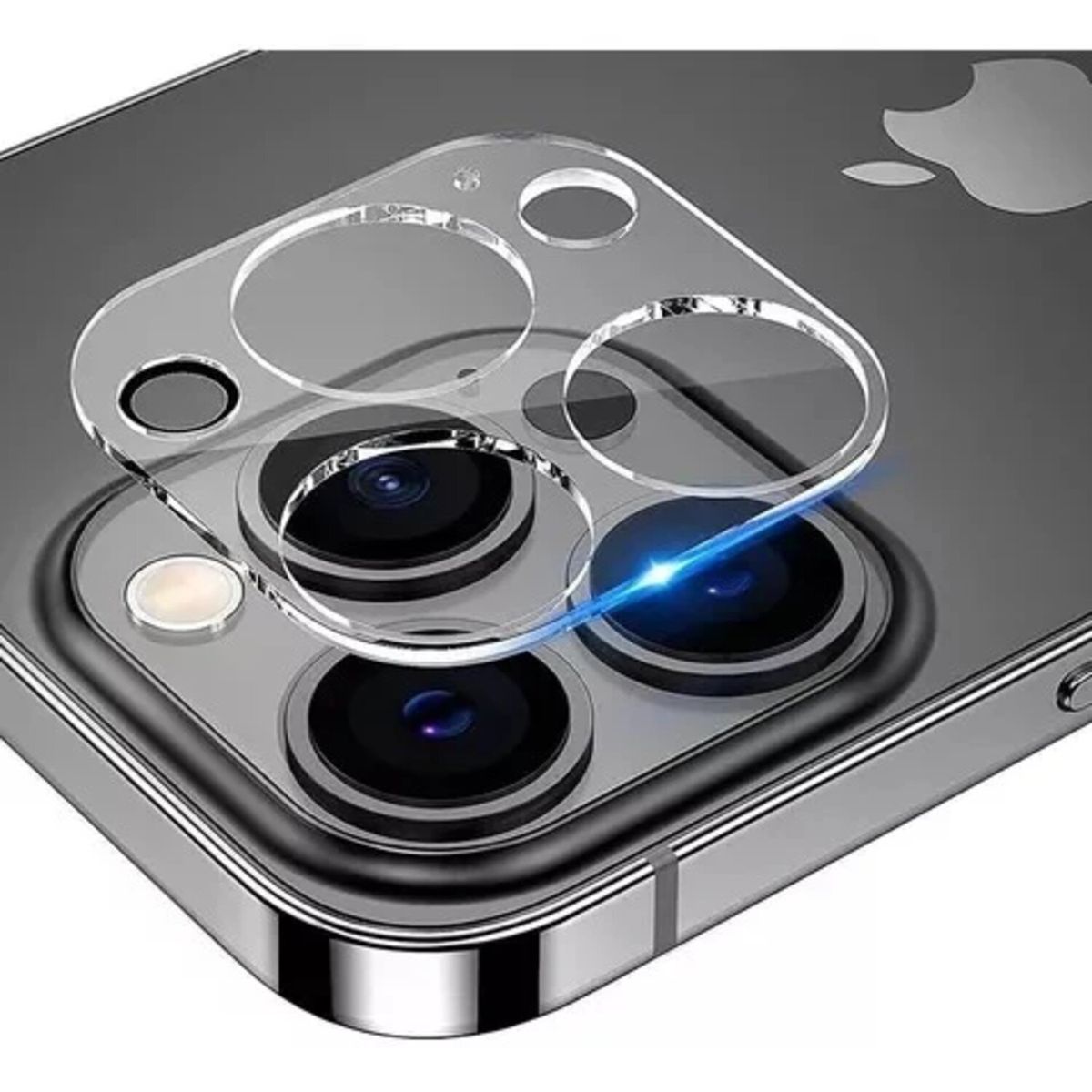 GENERICO - Protector de cámara para iPhone 16 Pro Max  - Transparente