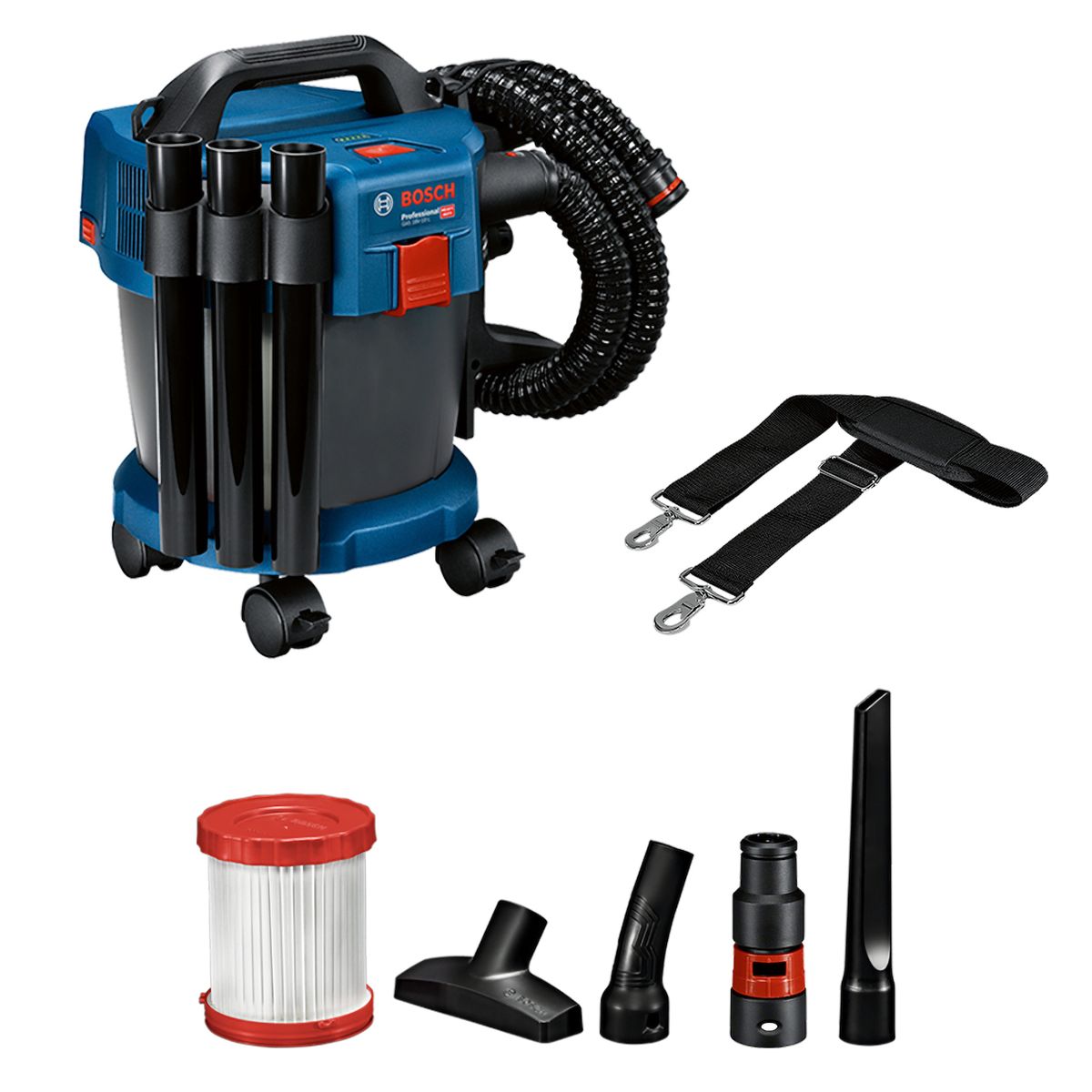 BOSCH - Aspiradora Profesional 18V Brushed Baretool GAS 18V-10 L Premium
