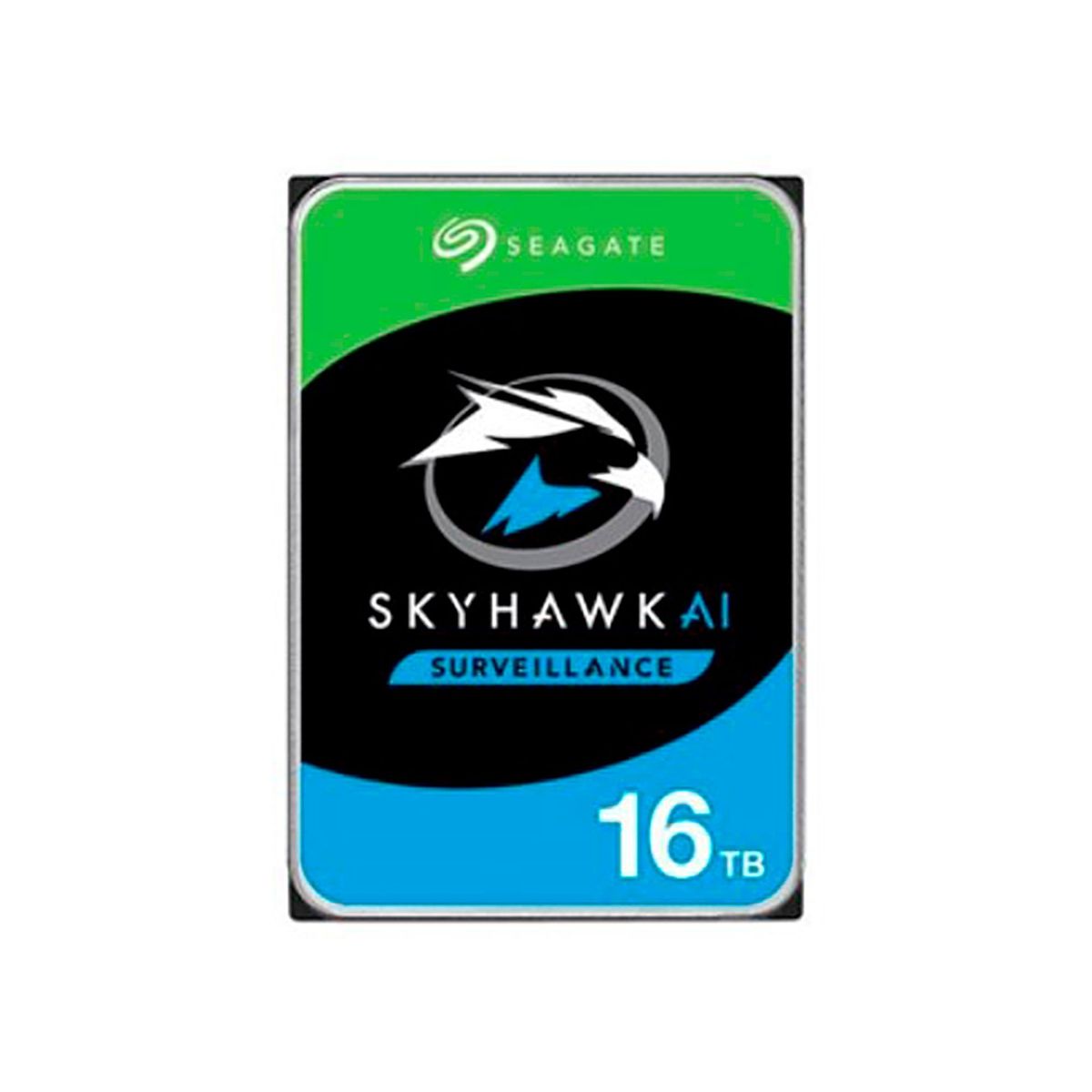 SEAGATE - DISCO DURO SEAGATE SKYHAWK AI 16TB SATA 60 GBS PN ST16000VE002