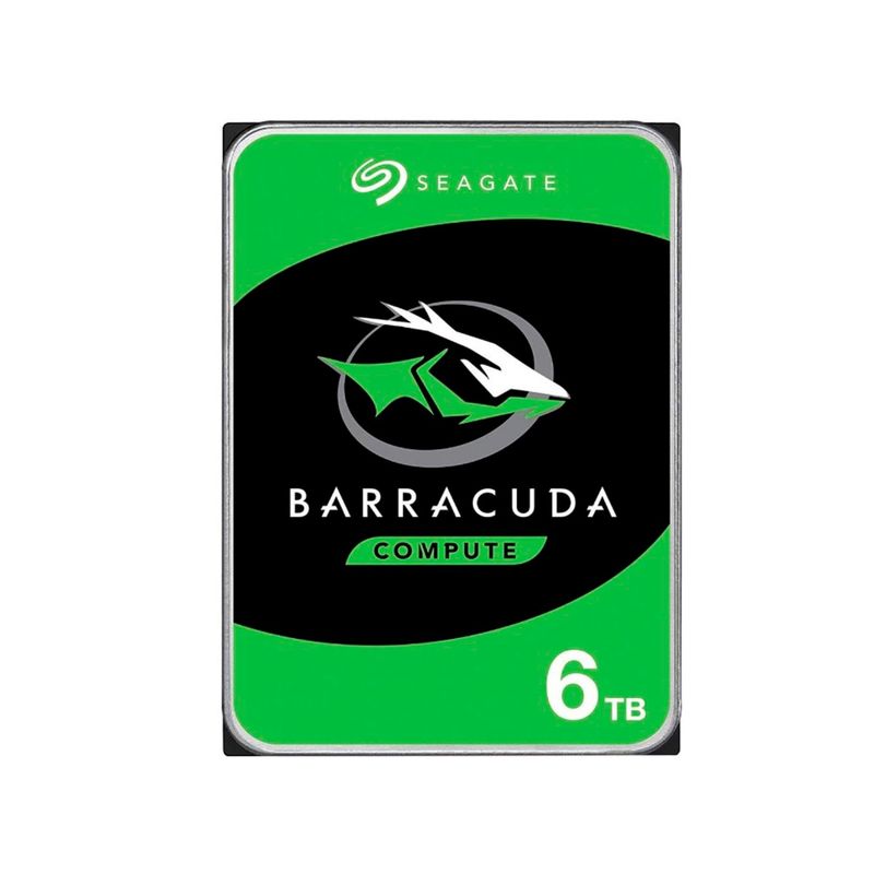 SEAGATE - DISCO DURO SEAGATE BARRACUDA 6TB 5400 RPM SATA 6GBS PN ST6000DM003