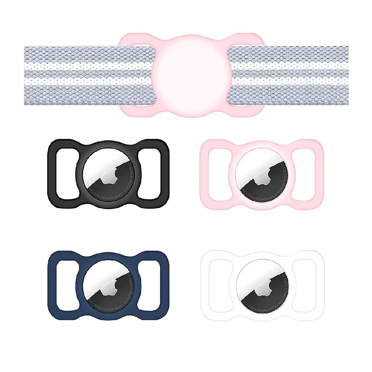 OTTOWARE - Case de Airtag para Collar de Mascota Hembra