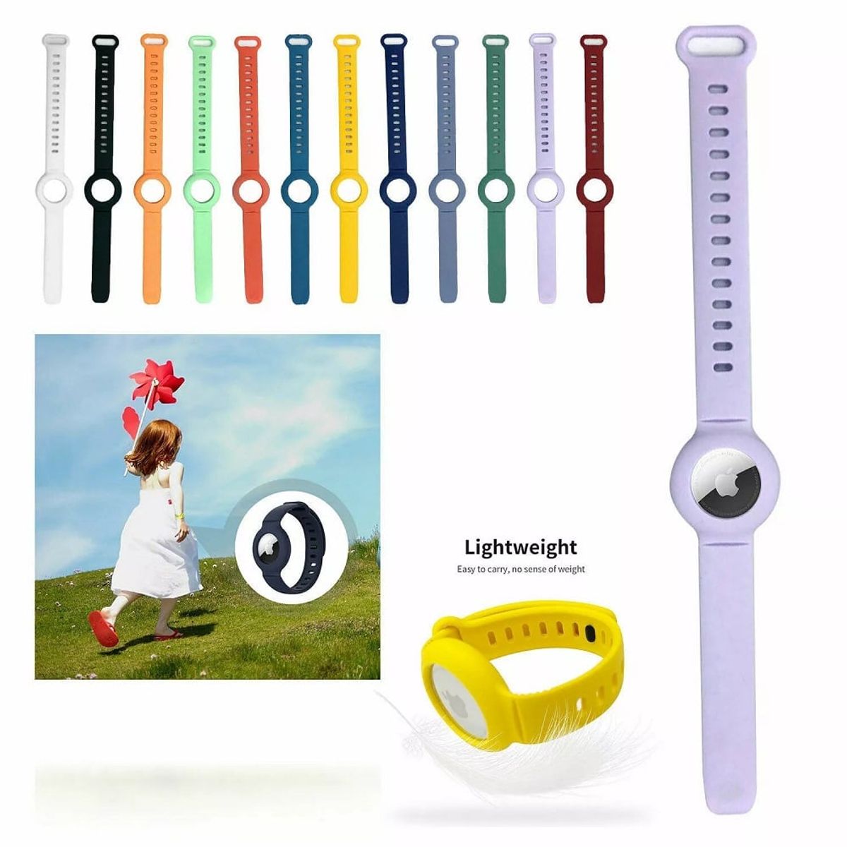 OTTOWARE - Correa para Airtag para Niña