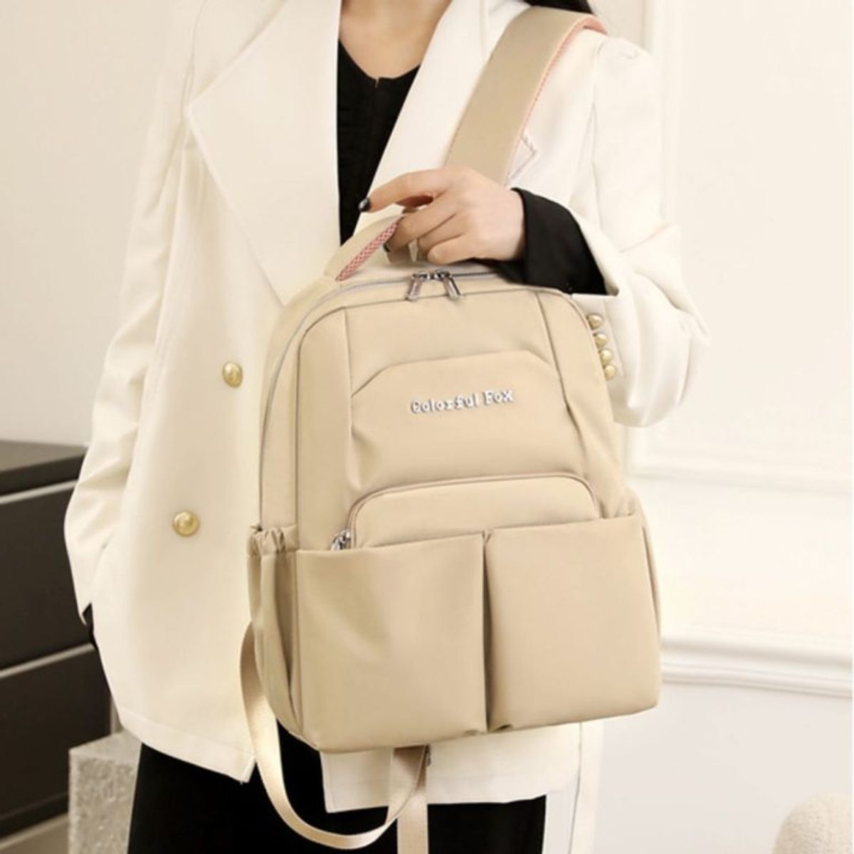 GENERICO - Mochila colorful Fox para laptop 14″