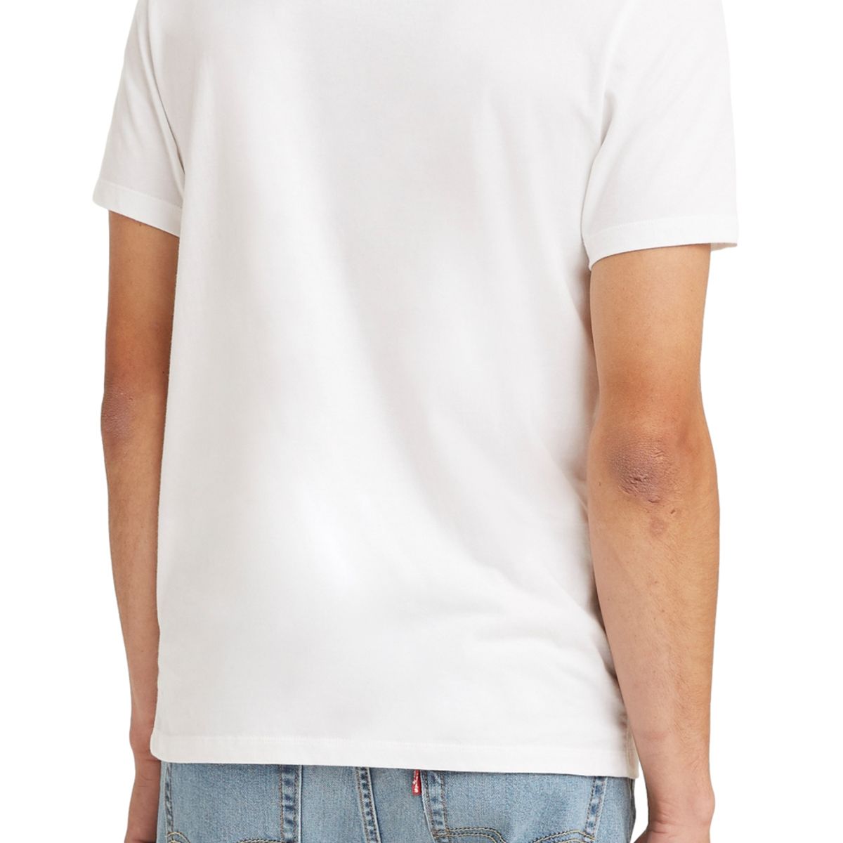 LEVIS - Polo Hombre 2 Pack Slim Crewneck Blanco Levis