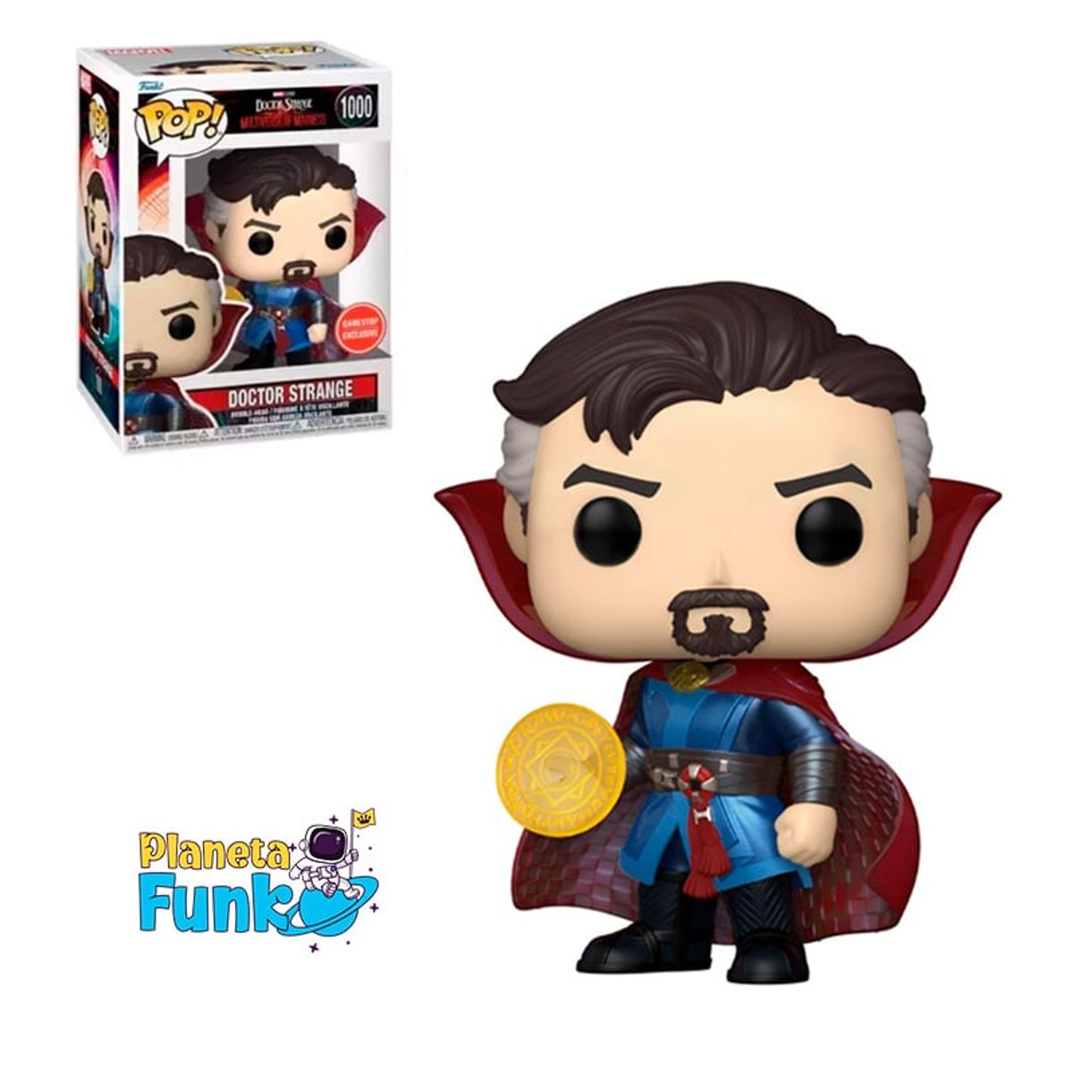 FUNKO - DOCTOR STRANGE METALLIC 1000 FUNKO POP GAMESTOP