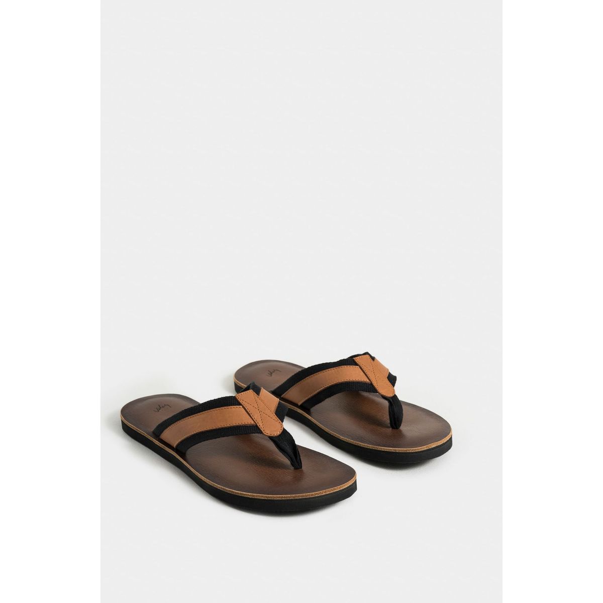 VELEZ - Vélez Sandalia Plana Alfil 2 De Cuero Para Hombre Reata Miel