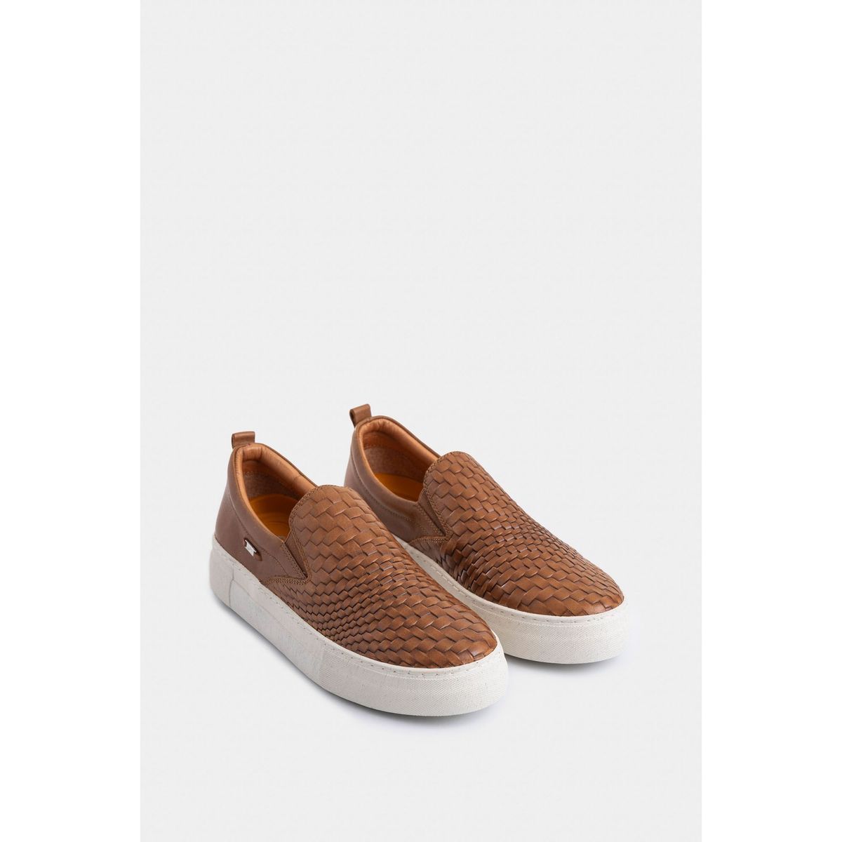 VELEZ - Vélez Mocasines Orión De Cuero Para Mujer Grabado Miel