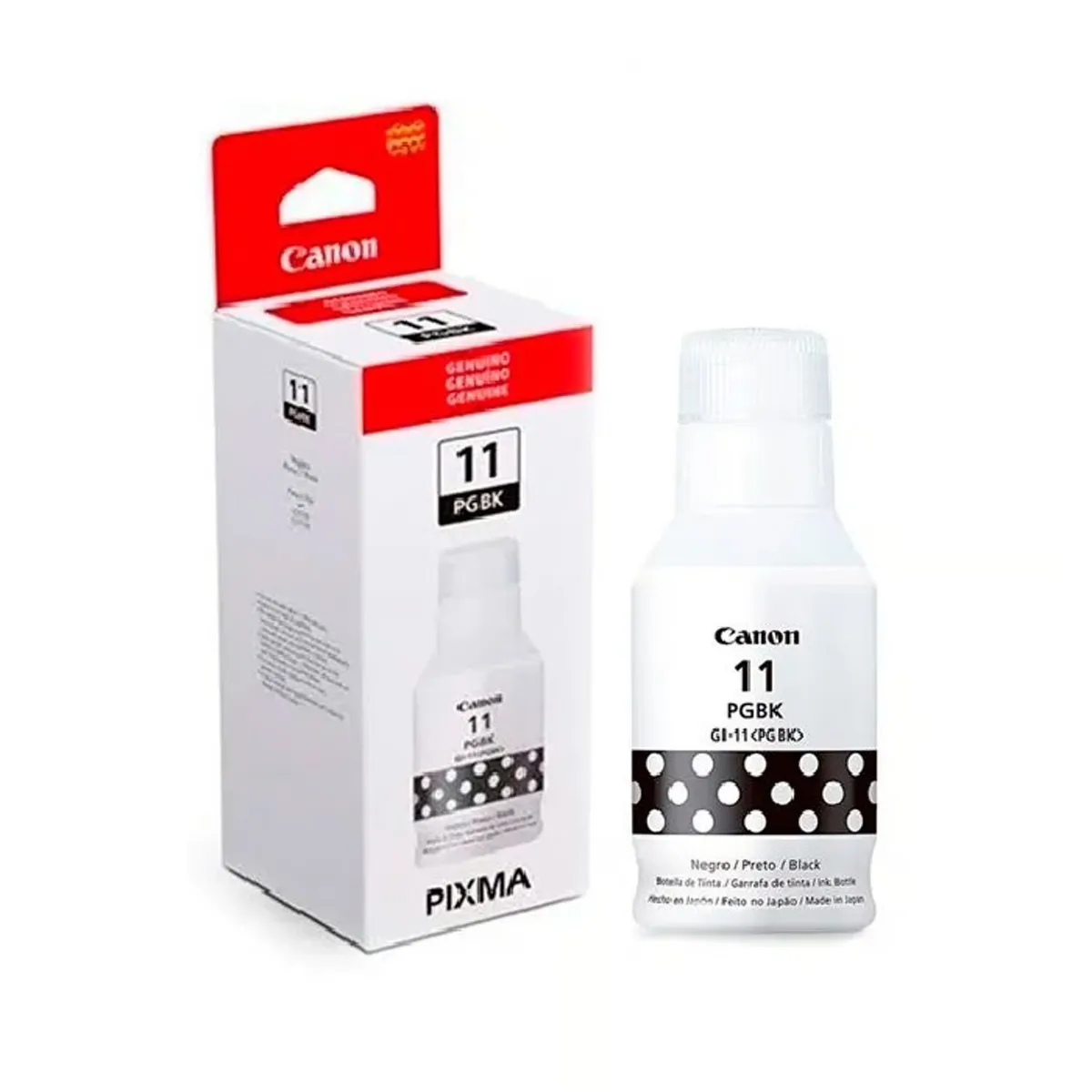 CANON - Botella de Tinta Canon GI-11PGBK Negro G2160 G3160
