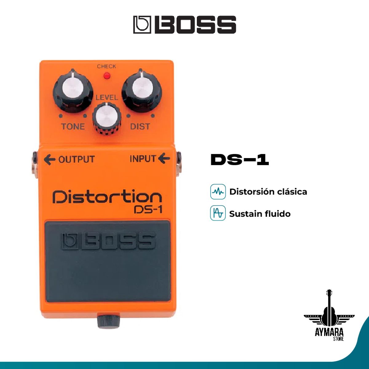 BOSS - Boss DS-1 - Pedal Efecto