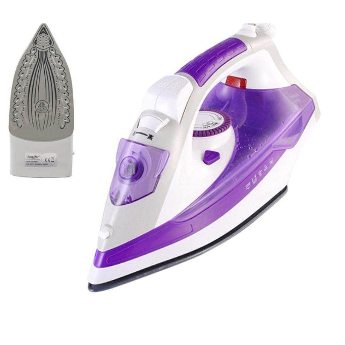 GENERICO - Plancha De Ropa A Vapor Eléctrica A Presión De 2000 W