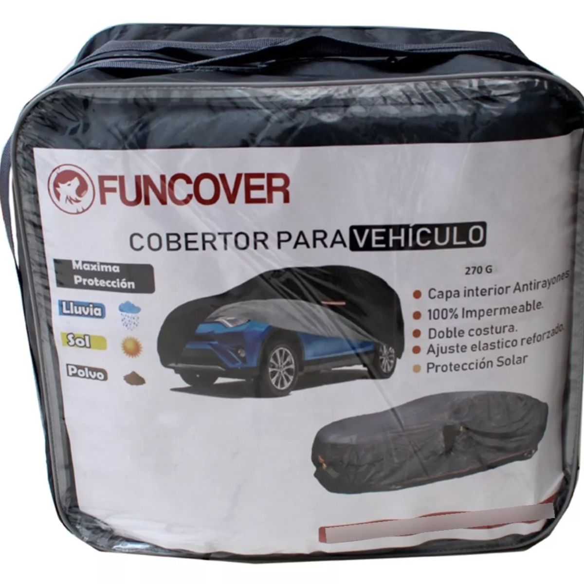 FUNCOVER - Cobertor Chevrolet Onix Sedan Impermeable