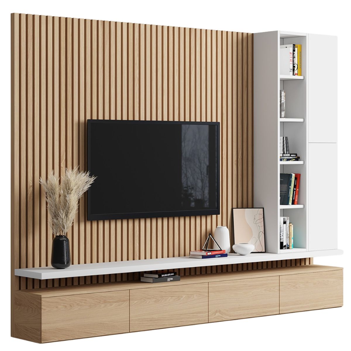 GENERICO - Centro de Entretenimiento Vittoriosa Panel - Vintage