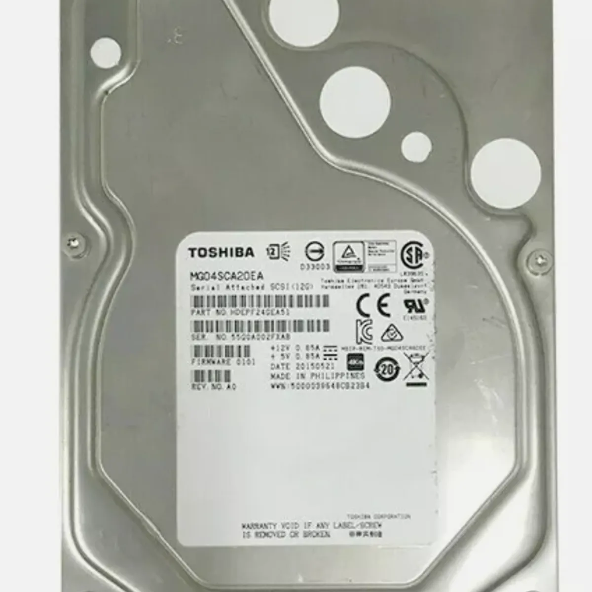 TOSHIBA - DISCO DURO TOSHIBA 2TB  3.5 SAS PARA  SERVIDOR