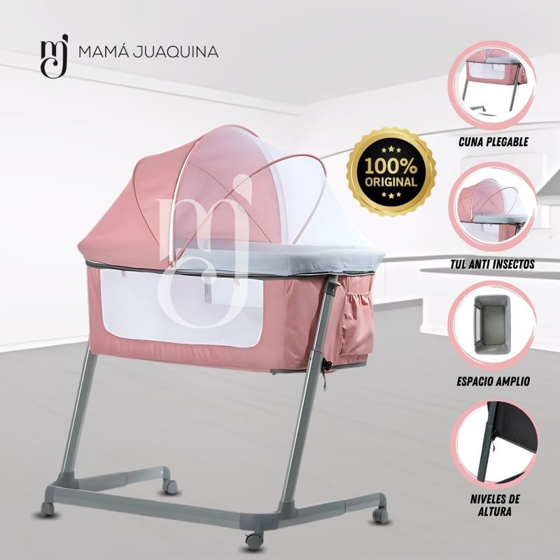 BABY - Cuna Colecho de Lujo «ZEPPELIN» Edición Limitada Pink