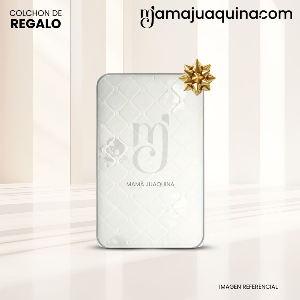 BABY - Cuna Colecho de Lujo «ZEPPELIN» Edición Limitada Beige con Colchón