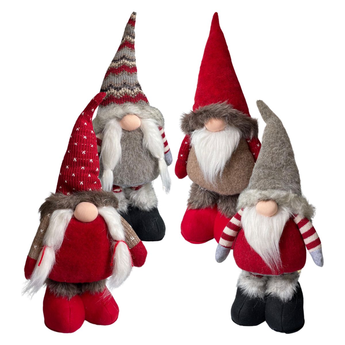 INSPIRA - Muñeco Patilargo Navidad Gnomo 65 cm