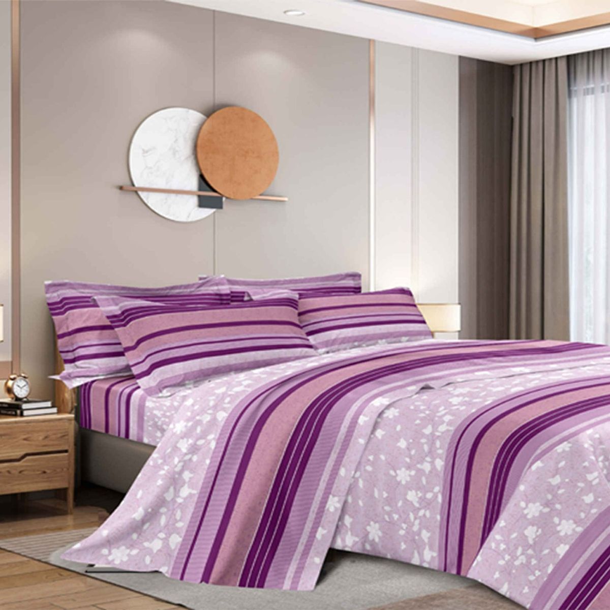 GOLDSUN - JUEGO DE SÁBANAS GOLDSUN QUEEN