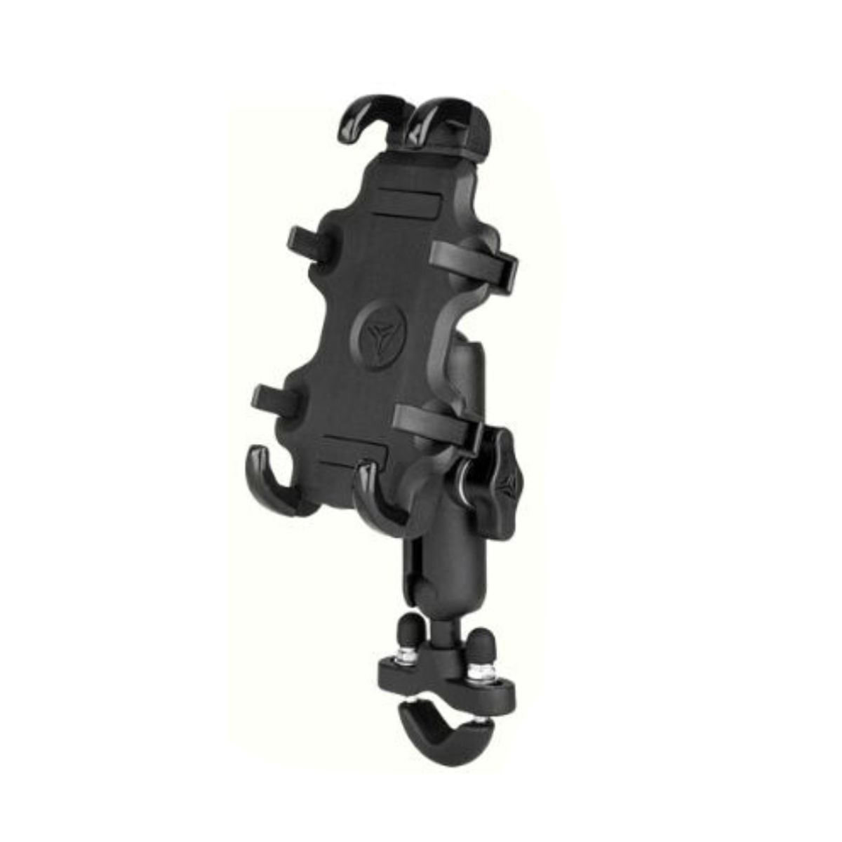 MOTOWOLF - Soporte de Celular para Moto con Rotación 360 y Cargador USB