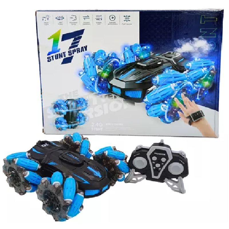 GENERICO - Juguete Auto de Control Remoto  Led Giro 360°