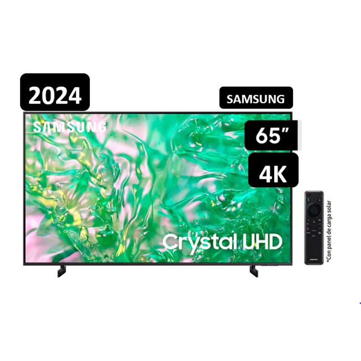 SAMSUNG - Televisor Samsung 65 Crystal Uhd 65du8000 4k Tizen Os Smart Tv 2024