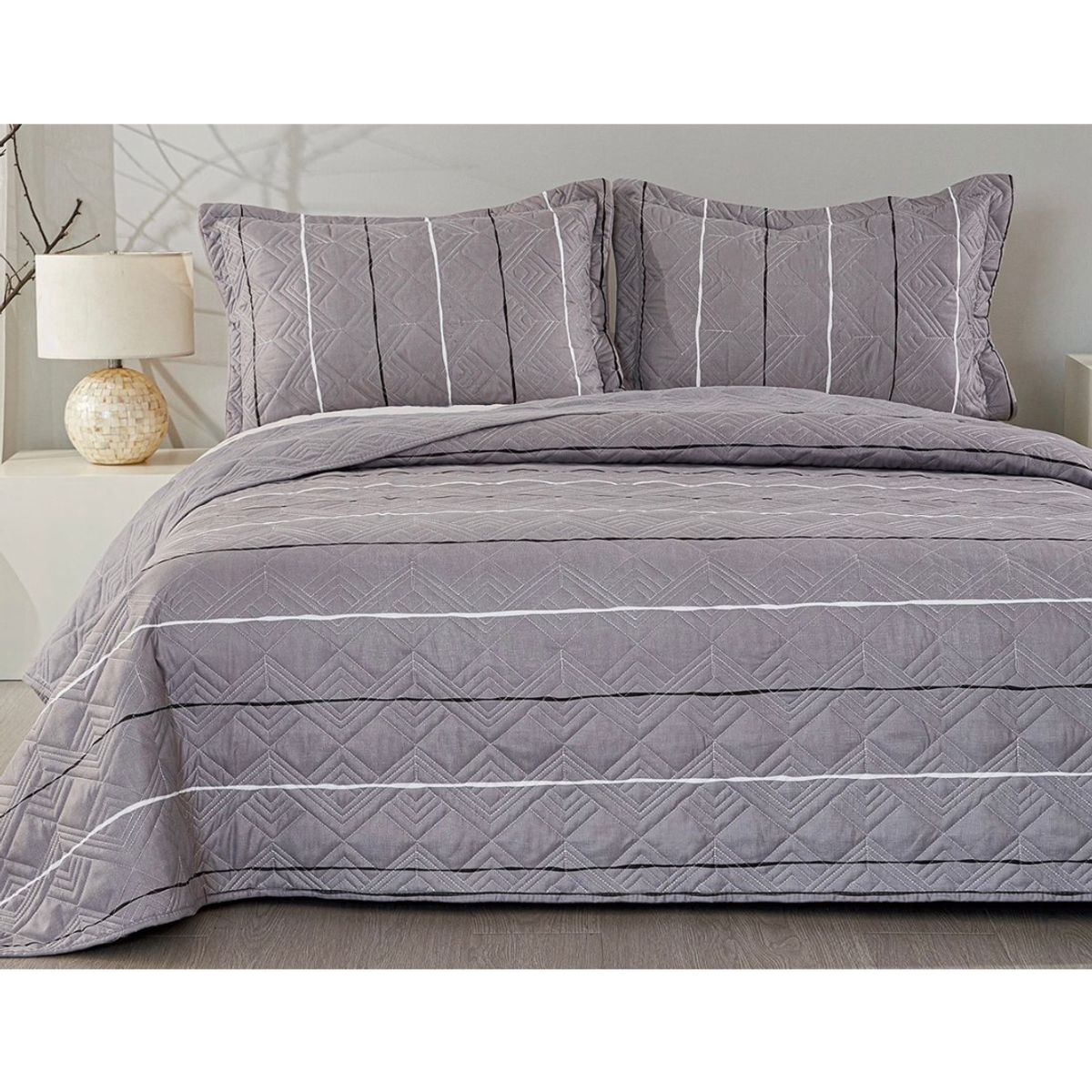 VENEZIA - CUBRECAMA VENNEZIA ESTILO CALIFORNIA 2PLZ