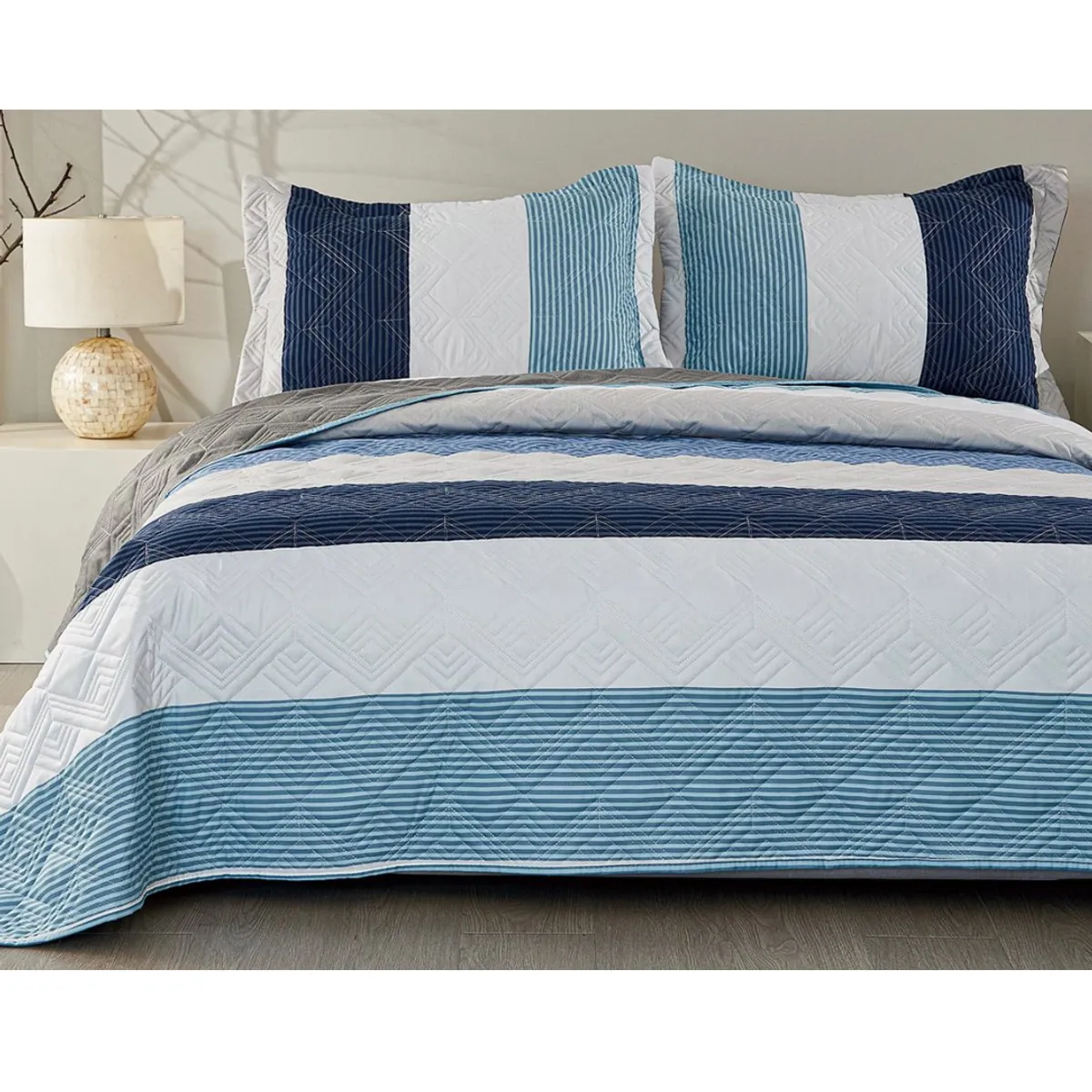 VENEZIA - CUBRECAMA VENNEZIA ESTILO CALIFORNIA 2PLZ