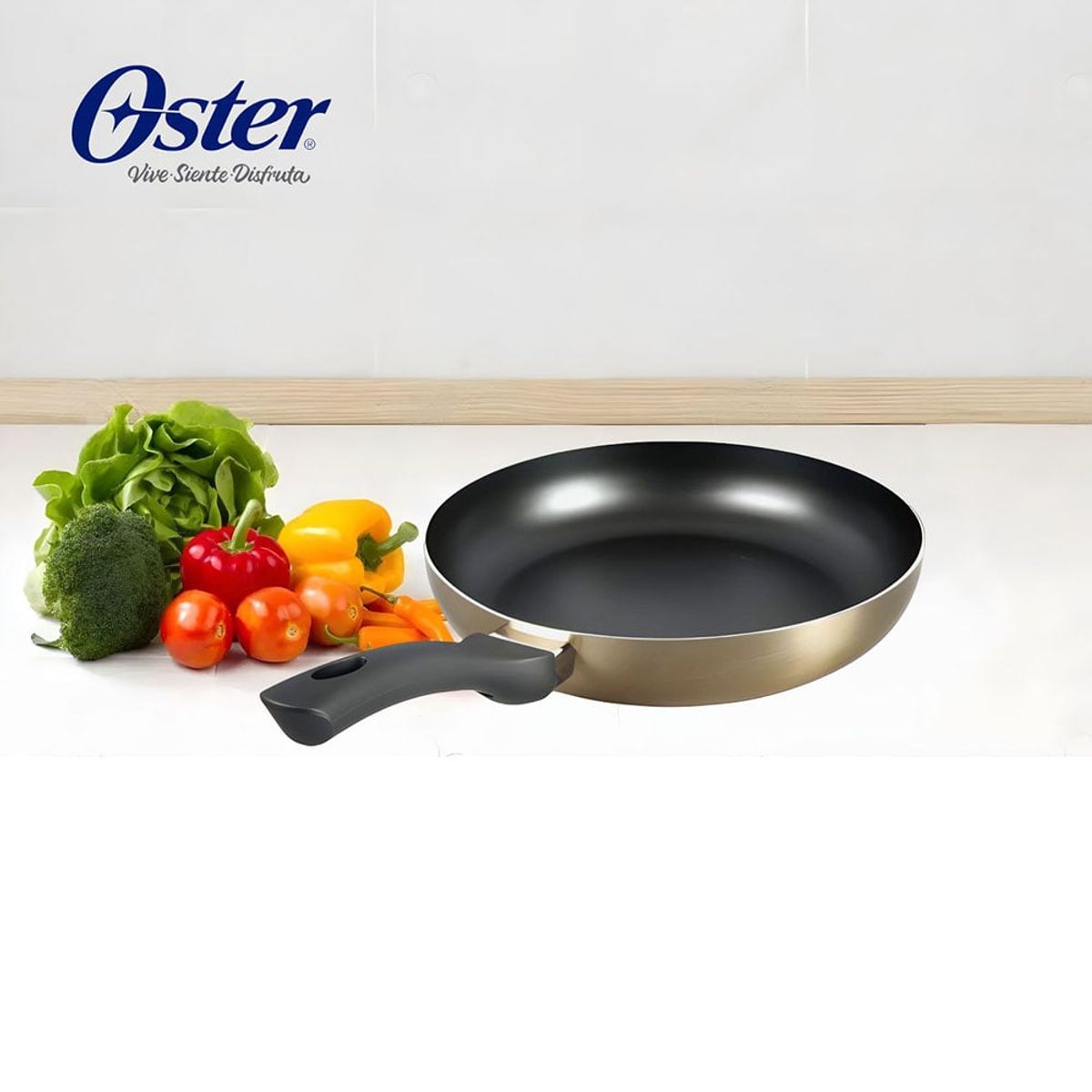 OSTER - Sartén Oster Antiadherente 20CM HERSCHER Gold