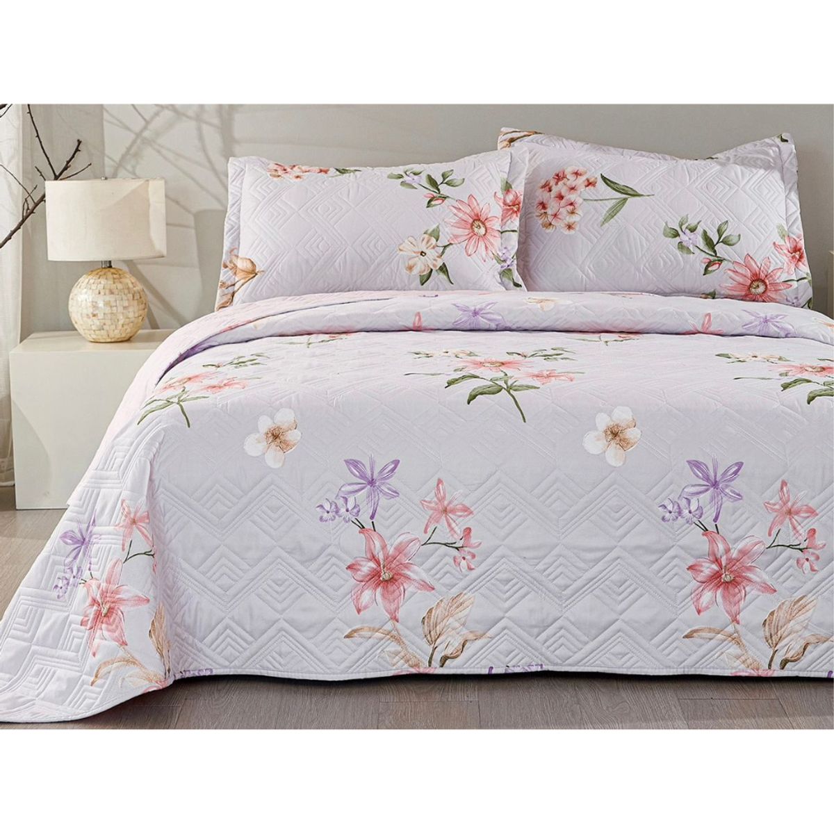 VENEZIA - CUBRECAMA VENNEZIA ESTILO CALIFORNIA 2PLZ