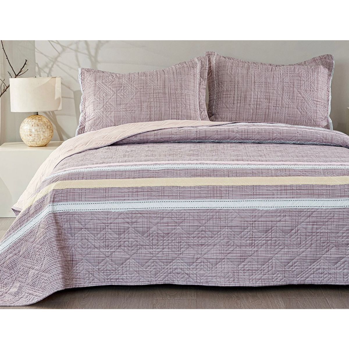 VENEZIA - CUBRECAMA VENNEZIA ESTILO CALIFORNIA 2PLZ